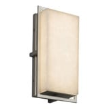 Clouds Avalon 1 Light Outdoor Wall Mount 12 Inch Tall by Justice Design - CLD-7562W