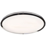 Solero Oval 48W 1 LED 18.25 Inch Wide Flush Mount by Access - 20468LEDD