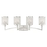Grammercy 4 Light Vanity Light 33 Inch Wide by Livex - 50564