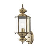 Outdoor Basics 1 Light Outdoor Wall Lantern 17 Inch Tall by Livex - 2006