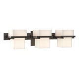 Kakomi 3 Light Wall Sconce 24.5 Inch Wide by Hubbardton Forge - 207833HF