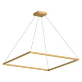 Piazza 161W LED Pendant 1.38 Inch Tall and 70.88 Inch Wide by Kuzco - PD88172
