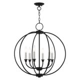 Milania 6 Light Medium Chandelier by Livex - 4666