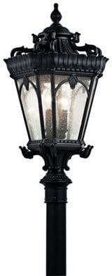 Tournai 4 light Post 30 inches tall by 14 inches wide by Kichler - 9559