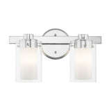 Manhattan 2 Light Vanity Light by Livex - 1542