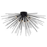 Savannah 8 Light 40 Inch Wide Flush Mount by CWI - 1034C40-8