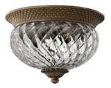 Plantation 2 Light 6.75 Inch Wide Flush Mount by Hinkley - 4102