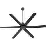 Titus 6 Blade Ceiling Fan 15.25 Inches Tall and 65 Inches Wide by Quorum - 20656