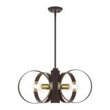 Modesto 6 Light Medium Chandelier by Livex - 46425