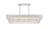 Emilia 8 Light Chandelier 12.5 Inch Tall and 14 Inch Wide by Elegant - 1780G50