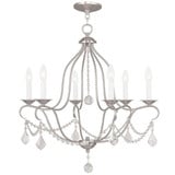 Chesterfield 6 Light Medium Chandelier by Livex - 6426