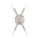 Soho 4 Light ADA Wall Sconce 11.25 Inch Tall by Livex - 46772