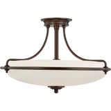 Griffin 4 Light 21 Inch Wide Semi Flush Mount by Quoizel - GF1721