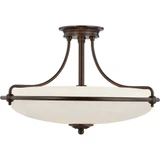 Griffin 4 Light 21 Inch Wide Semi Flush Mount by Quoizel - GF1721