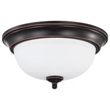 Center Lock 19W LED 13 Inch Wide Flush Mount by Nuvo - 62/15
