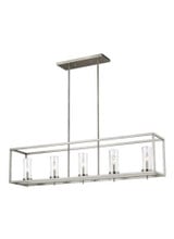 Zire 5 Light Linear Island Pendant by Visual Comfort Studio - 6690305