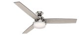 Sentinel 60 Inch  Ceiling Fan with LED Light Kit and Remote by Hunter Fans - 1000210