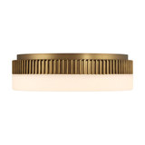 Purgos 35W 1 LED Flush Mount 5 Inch Tall and 17.75 Inch Wide by Eurofase - 49914