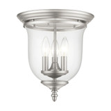 Legacy 3 Light 11.5 Inch Wide Flush Mount by Livex - 5021