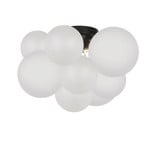 Miles 3 Light 14.25 Inch Wide Flush Mount by Dainolite - MLS-143FH