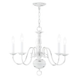 Williamsburgh 5 Light Medium Chandelier by Livex - 5005