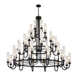 Anchor 48 Light Oversized 3 Tier Chandelier by Justice Design - FSN-4346