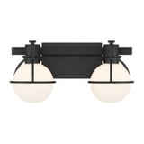 Pierce 2 Light Bath Vanity 7.5 Inch Tall and 15.5 Inch Wide by Savoy House - 8-1060-2