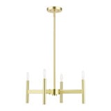 Copenhagen 4 Light Small Chandelier by Livex 51174-04 - 51174-04
