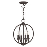 Milania 4 Light Mini Chandelier by Livex - 4664