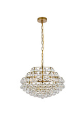Savannah 5 Light Large Pendant 20 Inch Wide by Elegant - 1106D20
