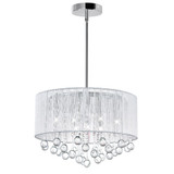 Water Drop 6 Light Small Chandelier by CWI - 5006P18C-142020