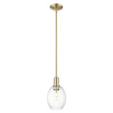 Preston 1 Light Stem Mini Pendant 11.38 Inch Tall by Innovations - 716-1S-G459-6