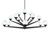 Double Bubble 15 LED Light Oversized Chandelier by Modern Forms - PD-82042