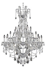Brahms 24 Light Oversized 3 Tier Chandelier by Allegri - 023452-5441