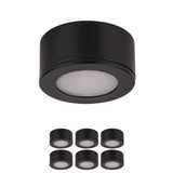 Mini Puck 2W 6 LED Puck Light 0.63 Inch X 1.38 Inch Wide by WAC Limited - HR-LED10/6-30
