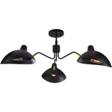 Droid 3 Light 34 Inch Wide Flush Mount by Matteo - X57903
