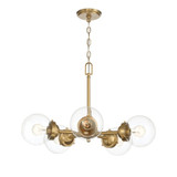 Knoll 5 Light Medium Chandelier by Designers Fountain - 95985