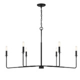 Salerno 6 Light Oversized Chandelier by Savoy House - 1-2221-6
