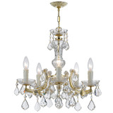 Maria Theresa 5 Light Small Chandelier by Crystorama 4376 - 4376