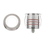 4W 1LED Round LowProfile Top Inground Indicator Light 3.13 Inch Tall by WAC - 2011