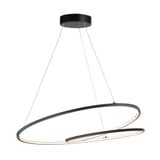 Cycle 98W 1 LED Light Oversized Pendant by ET2 - E21327