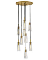 Cosette 12W 9LED Adjustable Pendant 19.75 Inch Wide by Fredrick Ramond - FR31104
