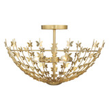 Birch 3 Light 20 Inch Wide Semi Flush Mount by Savoy House - 6-4198-3