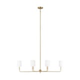 Foxdale 6 Light Oversized Linear Chandelier by Visual Comfort Studio - 3609306