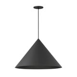 Pitch 9W 1 LED Light Large Pendant 13.25 Inch Tall by ET2 - E34502