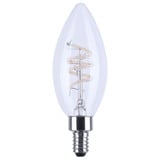 Reminiscent 4W B11 LED E12 Base Raplacement Bulb 3.94 Inch Length by Satco - S11525