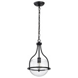 Amado 1 Light Pendant 16.5 Inches Tall and 10 Inches Wide by Nuvo - 60/7815