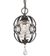 Ella 1 Light Small Pendant by Golden - 1323-M1L