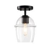 Summer Jazz 1 Light Semi Flush Mount 11.5 Inch Tall by Designers Fountain - D310M-SF
