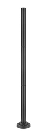 Accessory Outdoor Post in Contemporary Style - 75.6 Inches High by Z-Lite - 567P